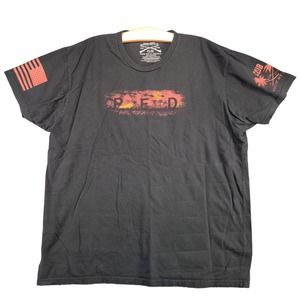 Grunt Style Men's R.E.D. T Shirt Black Size 3XL Remember Everyone Deployed
